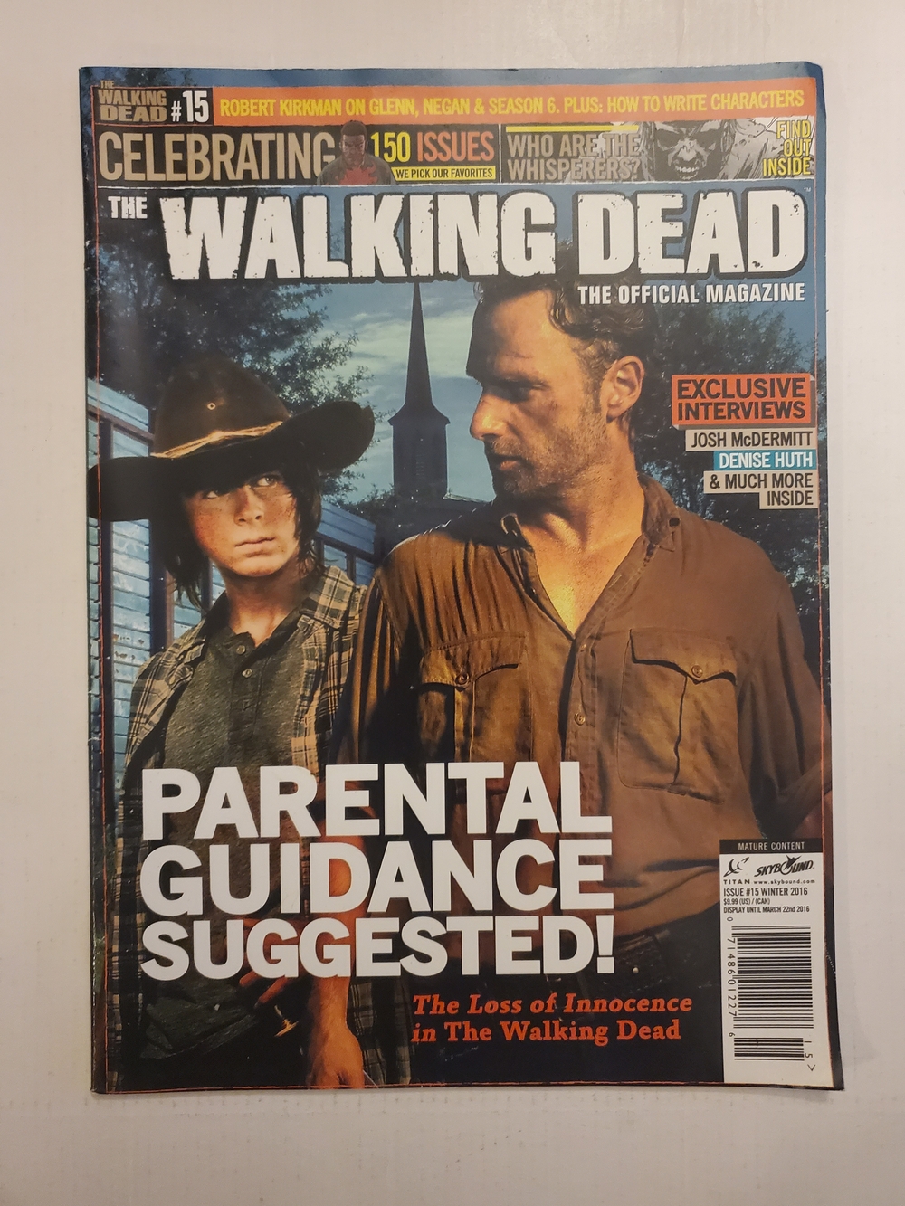 The Walking Dead # 15 Uncirculated Newsstand cover edition